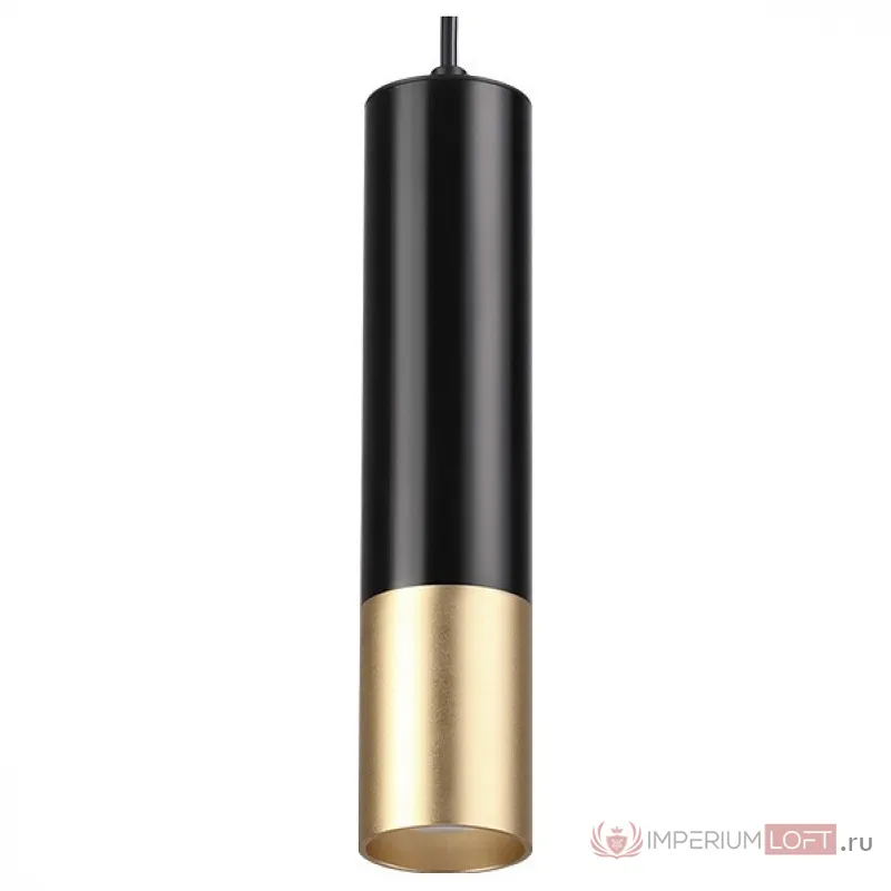 Подвесной светильник Odeon Light Corse 3876/1L Цвет арматуры черный Цвет плафонов золото от ImperiumLoft