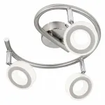 Спот TopLight Kori TL1229Y1-03SN Цвет арматуры никель Цвет плафонов белый