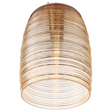 Подвесной светильник ST-Luce Barillo SL1051.213.01 Цвет арматуры золото Цвет плафонов янтарный