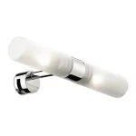 Светильник на штанге Odeon Light Izar 2446/2 Цвет арматуры хром Цвет плафонов белый от ImperiumLoft