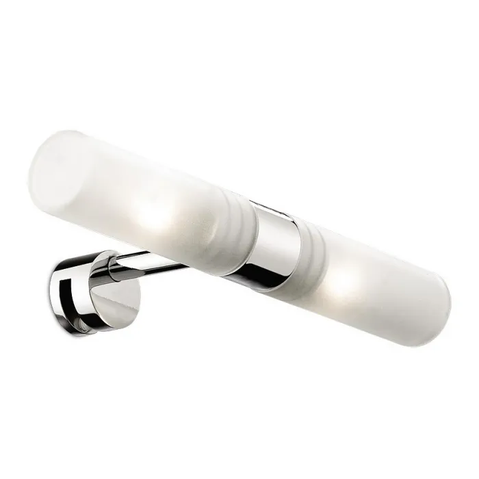 Светильник на штанге Odeon Light Izar 2446/2 Цвет арматуры хром Цвет плафонов белый от ImperiumLoft