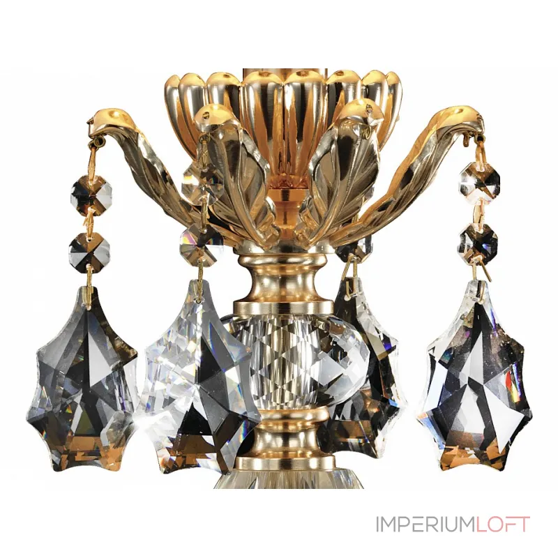 Настольная лампа декоративная Osgona Fiocco 701911 Цвет арматуры латунь Цвет плафонов кремовый от ImperiumLoft Настольная лампа декоративная Osgona Fiocco 701911 Цвет арматуры латунь Цвет плафонов кремовый от ImperiumLoft