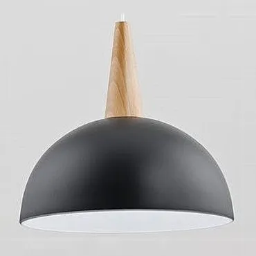 Подвесной светильник Alfa Anja 9650 цвет арматуры коричневый цвет плафонов черный