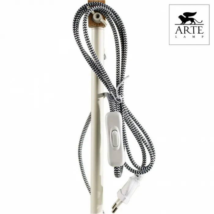 Настольная лампа декоративная Arte Lamp Pinocchio A5700LT-1WH Цвет арматуры белый Цвет плафонов белый от ImperiumLoft