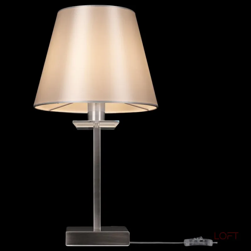 Настольная лампа декоративная Freya Forte FR1006TL-01N Цвет арматуры никель Цвет плафонов кремовый