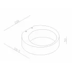 Накладной светильник Donolux DL18439 DL18439/12 White