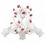 Подвесная люстра Vitaluce V1704 V1705-0/5 Цвет арматуры белый Цвет плафонов белый от ImperiumLoft