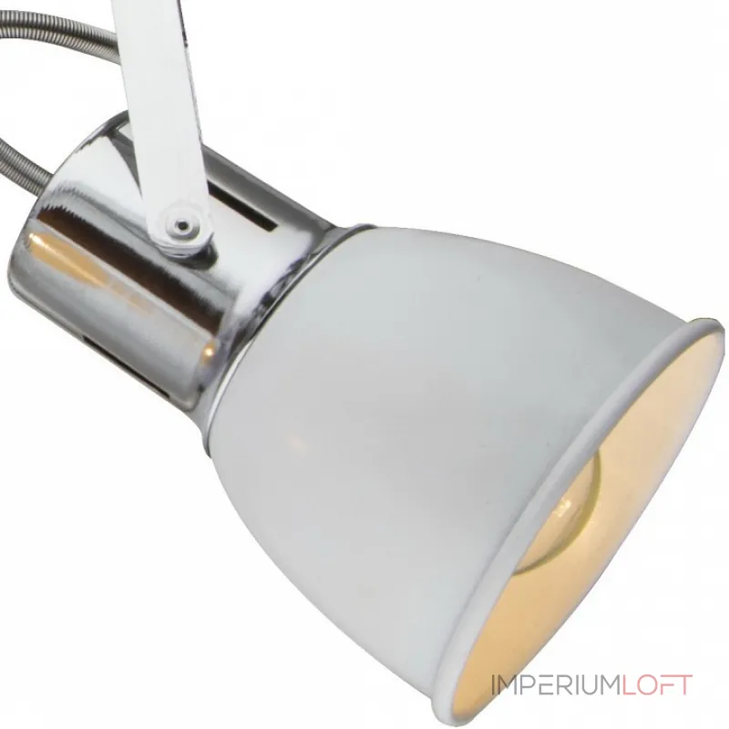 Спот Arte Lamp 1677 A1677PL-4WH Цвет арматуры хром Цвет плафонов белый