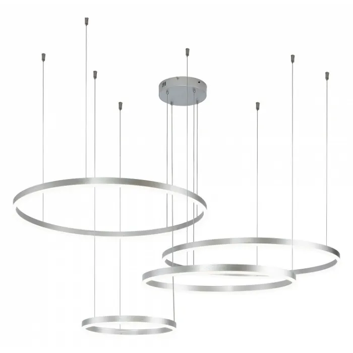 Подвесной светильник Indigo Galass 14001/4P Silver от ImperiumLoft