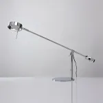 Настольная лампа офисная MW-Light Ракурс 5 631033301 Цвет арматуры хром Цвет плафонов белый от ImperiumLoft