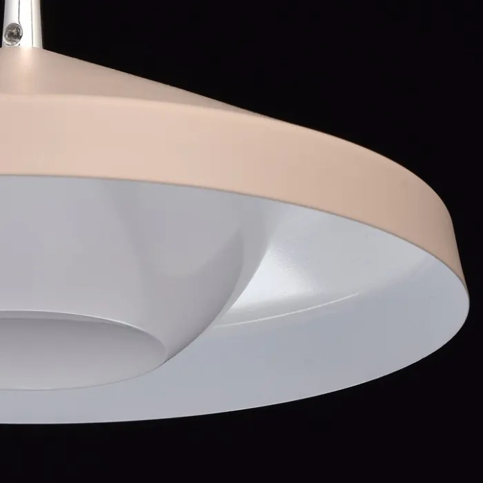 Подвесной светильник MW-Light Раунд 3 636012101 Цвет арматуры хром Цвет плафонов коричневый от ImperiumLoft