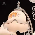 Подвесная люстра DeMarkt City Моника 3 372012705 Цвет плафонов белый Цвет арматуры золото от ImperiumLoft Подвесная люстра DeMarkt City Моника 3 372012705 Цвет плафонов белый Цвет арматуры золото от ImperiumLoft