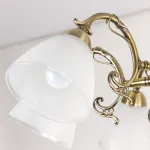 Подвесная люстра Citilux Латур CL413271 Цвет арматуры бронза Цвет плафонов белый от ImperiumLoft