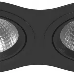Встраиваемый светильник Lightstar Intero 111 i937070707 Цвет арматуры черный