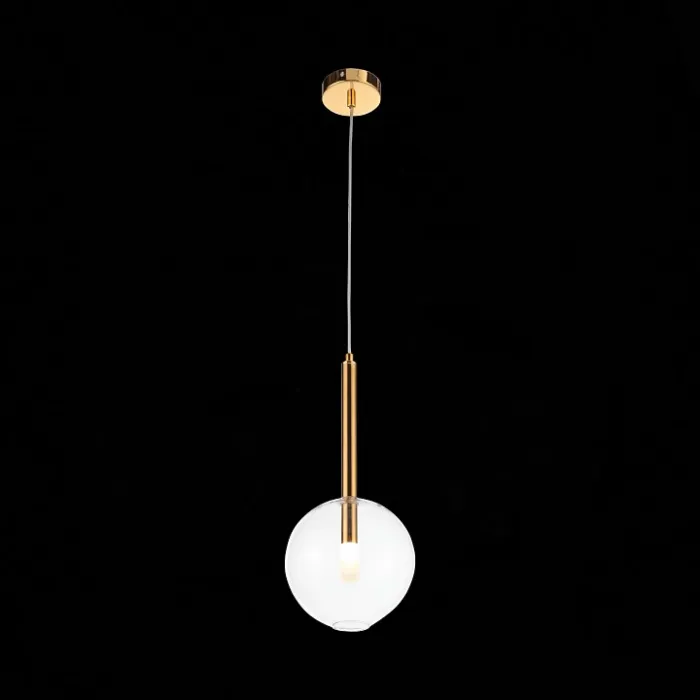 Подвесной светильник ST-Luce Sofio SL1054.203.01 Цвет арматуры золото Цвет плафонов прозрачный от ImperiumLoft