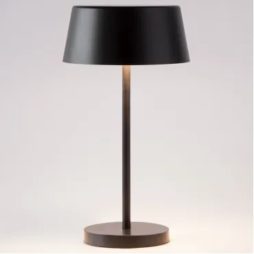 Настольная лампа декоративная Eurosvet Apollo 80424/1 черный Цвет арматуры черный Цвет плафонов черный