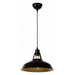 Подвесной светильник Lucide Brassy-bis 43401/31/30 Цвет плафонов черный Цвет арматуры черный от ImperiumLoft