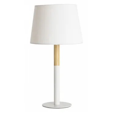 Настольная лампа декоративная Arte Lamp Connor A2102LT-1WH Цвет плафонов белый Цвет арматуры белый от ImperiumLoft