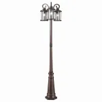 Фонарный столб ST-Luce Lastero SL080.425.03 Цвет плафонов прозрачный Цвет арматуры коричневый