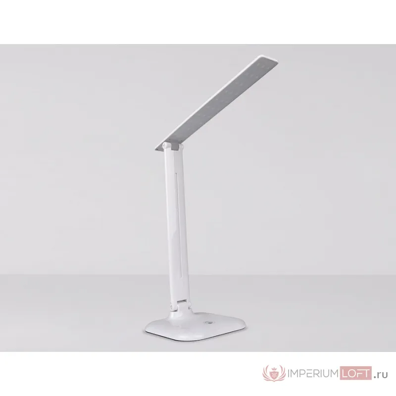 Настольная лампа офисная Ambrella Desk 1 DE500 Цвет плафонов белый Цвет арматуры белый от ImperiumLoft