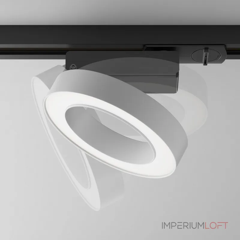 Трековый светильник Maytoni Rim TR044-1-12W4K-W Трековый светильник Maytoni Rim TR044-1-12W4K-W