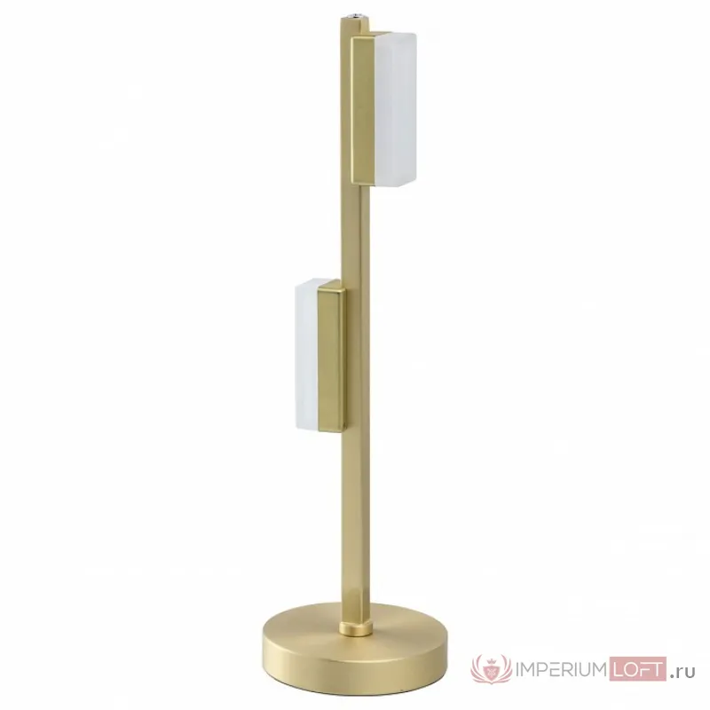 Настольная лампа декоративная DeMarkt Этингер 704035602 Цвет плафонов белый Цвет арматуры золото от ImperiumLoft