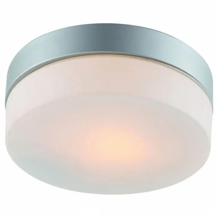 Накладной светильник Arte Lamp Aqua A3211PL-1SI Цвет арматуры серебро Цвет плафонов белый от ImperiumLoft