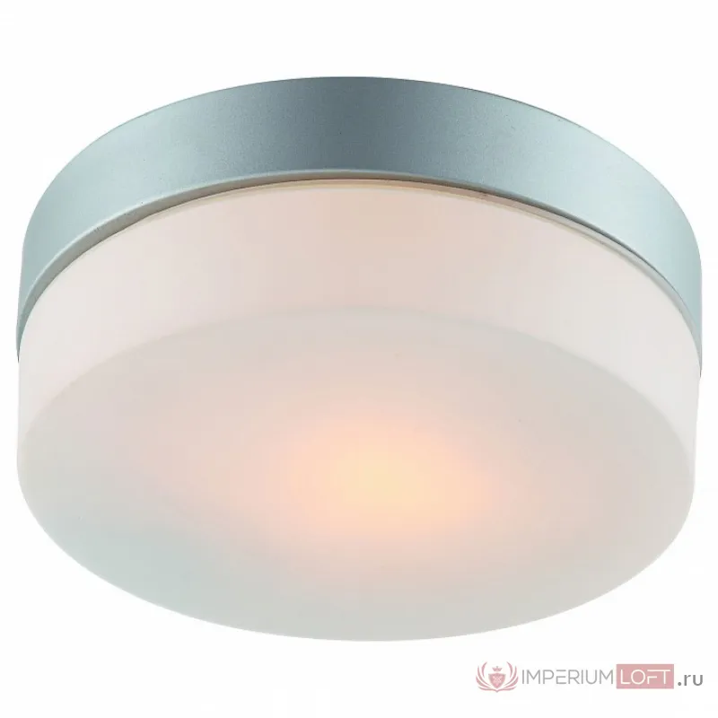 Накладной светильник Arte Lamp Aqua A3211PL-1SI Цвет арматуры серебро Цвет плафонов белый от ImperiumLoft