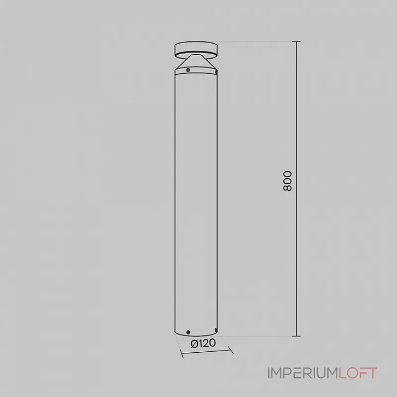 Наземный низкий светильник Maytoni Olten O591FL-L12GF3K1 от ImperiumLoft Наземный низкий светильник Maytoni Olten O591FL-L12GF3K1 от ImperiumLoft