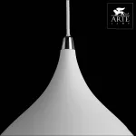 Подвесной светильник Arte Lamp Ciclone A9155SP-1WH Цвет арматуры хром Цвет плафонов белый от ImperiumLoft