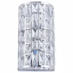 Накладной светильник Maytoni Gelid MOD184-WL-02-CH Цвет арматуры хром Цвет плафонов прозрачный