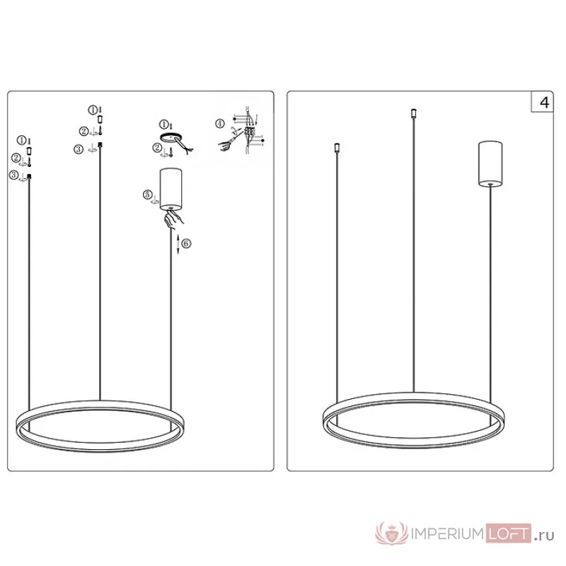 Подвесной светильник Kink Light Тор 08212,19A(3000K) от ImperiumLoft