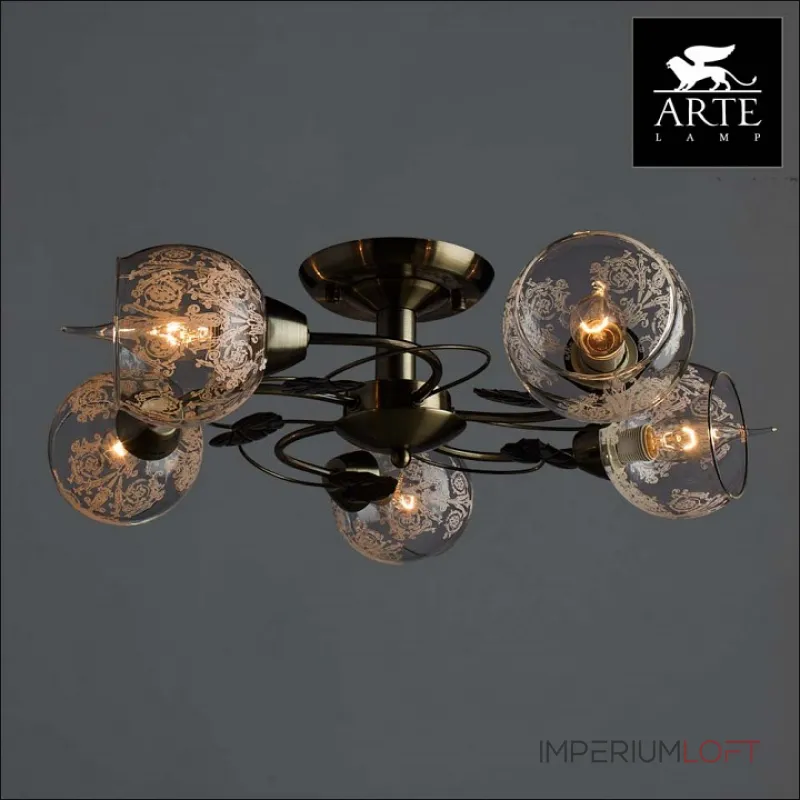 Потолочная люстра Arte Lamp Martina A1292PL-5AB 