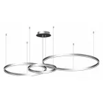 08223,16P(4000K) Подвес Тор серебро w133.5*95(d80+60+40) h150 Led 110W (4000k) от ImperiumLoft