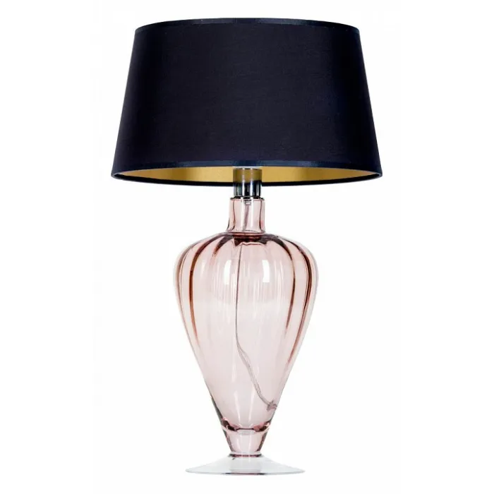 Настольная лампа декоративная 4 Concepts Bristol Transparent Copper L046411514 от ImperiumLoft