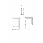 Встраиваемый светильник Donolux DL18453 DL18453/9W White SQ Dim от ImperiumLoft