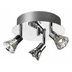 Спот markslojd Monsteras 103056 Цвет арматуры хром Цвет плафонов хром