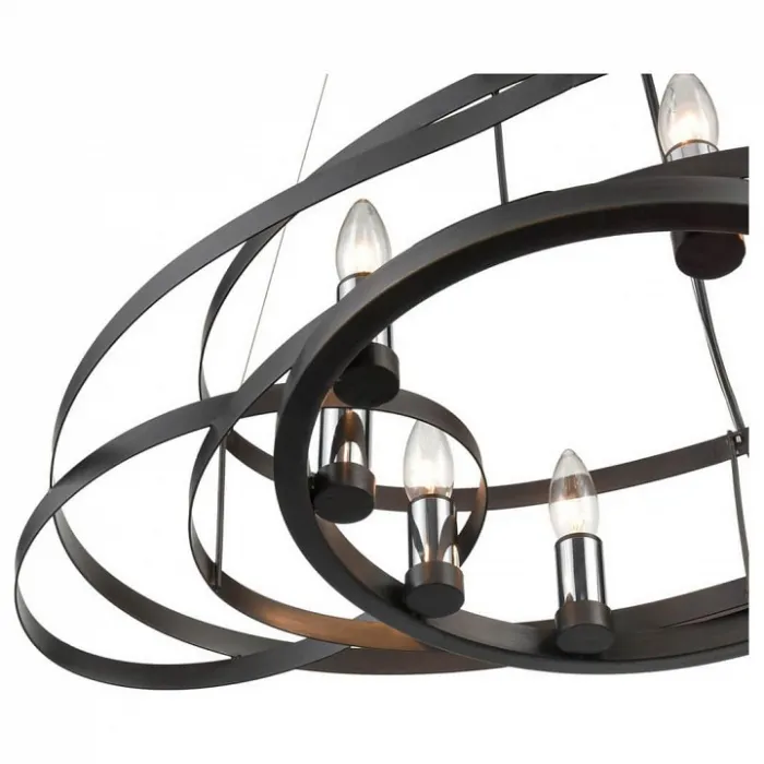 Подвесная люстра Vele Luce Electra 742 VL6146P08 Цвет арматуры коричневый от ImperiumLoft