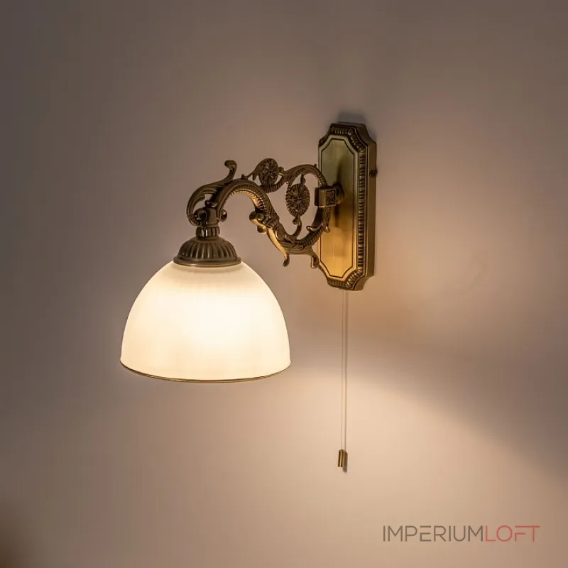 Бра Citilux Адриана CL405413 Цвет арматуры бронза Цвет плафонов белый