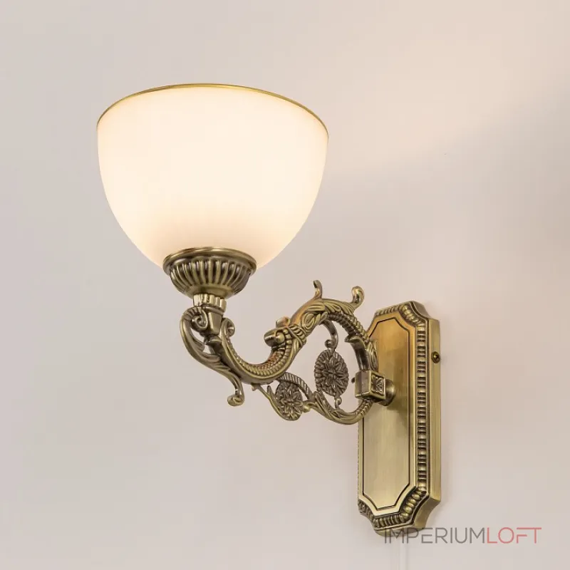 Бра Citilux Адриана CL405413 Цвет арматуры бронза Цвет плафонов белый