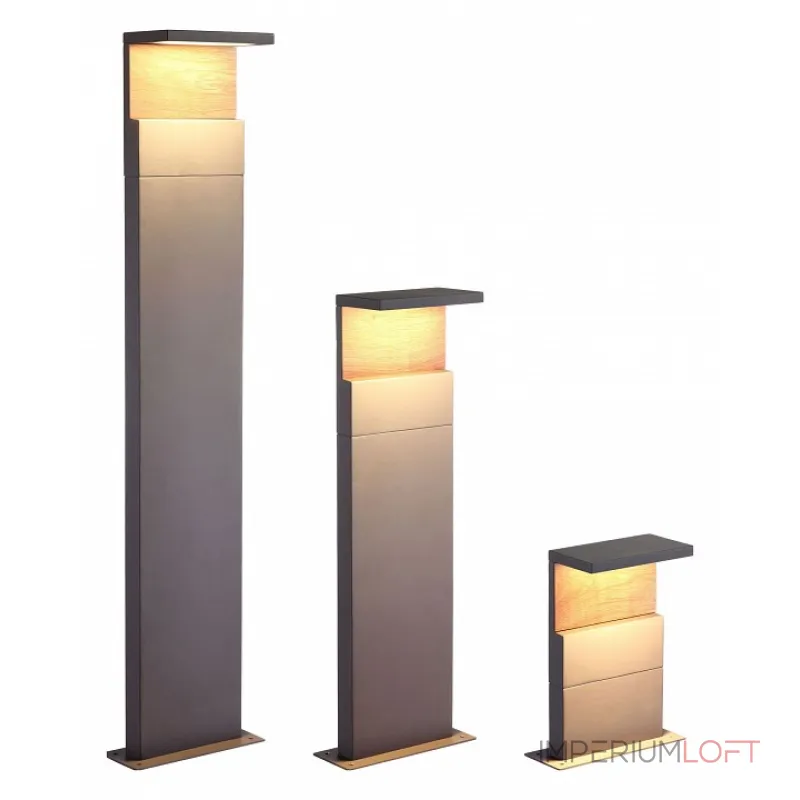 Наземный высокий светильник Mantra Ruka 6773 Цвет арматуры серый Цвет плафонов белый от ImperiumLoft Наземный высокий светильник Mantra Ruka 6773 Цвет арматуры серый Цвет плафонов белый от ImperiumLoft