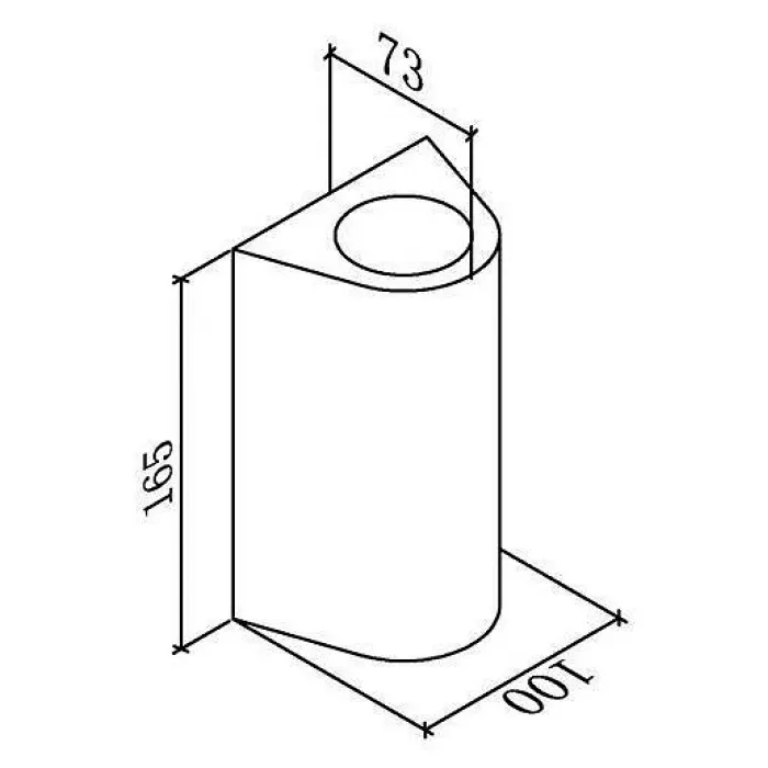 Накладной светильник DesignLed Zima-2 LWA0148B-BL-WW от ImperiumLoft