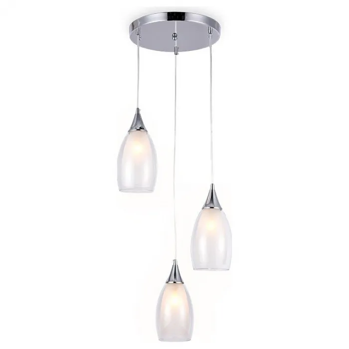 Подвесной светильник Ambrella Traditional 9 TR3548 Цвет плафонов прозрачный Цвет арматуры хром от ImperiumLoft