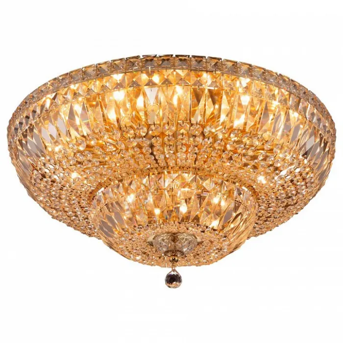 Накладной светильник TopLight Loraine TL1164-3D5 Цвет арматуры золото Цвет плафонов прозрачный от ImperiumLoft