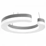 Подвесной светильник Lightstar Unitario 763149 Цвет плафонов серебро Цвет арматуры серебро от ImperiumLoft