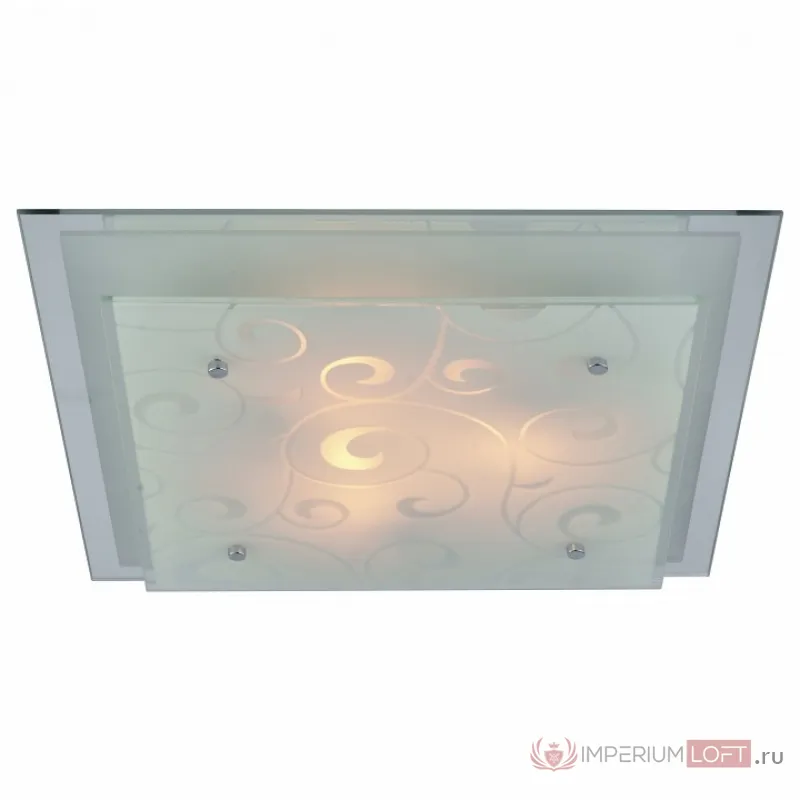 Накладной светильник Arte Lamp Ariel A4807PL-3CC Цвет арматуры хром Цвет плафонов белый от ImperiumLoft