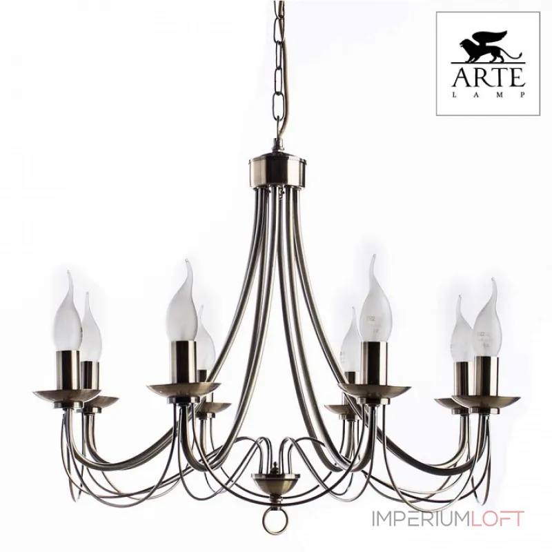Подвесная люстра Arte Lamp Maypole A6300LM-8AB 