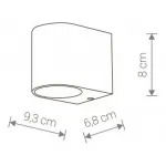 Накладной светильник Nowodvorski Arris 9516 от ImperiumLoft