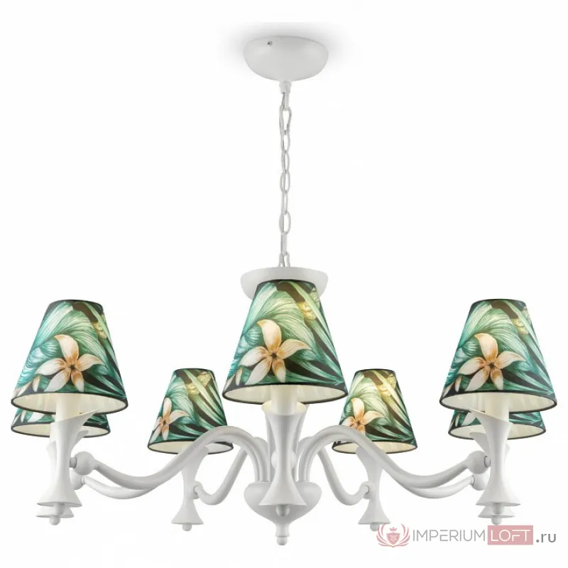 Подвесная люстра Lamp4You Provence 12 M3-07-WM-LMP-O-12 Цвет плафонов разноцветный от ImperiumLoft