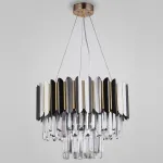 Подвесной светильник Ambrella Traditional 10 TR5297 Цвет арматуры золото Цвет плафонов золото